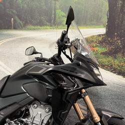 2023 Honda CB500XA (NX500) Black