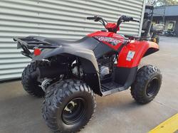2025 Yamaha Grizzly 110 (YFM110G) Grizzly Red