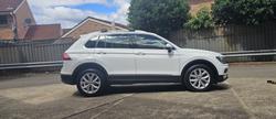 2017 Volkswagen Tiguan 162TSI Highline 5N MY18 Four Wheel Drive Pure White