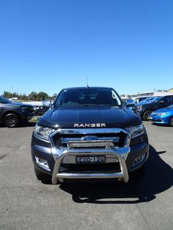2015 Ford Ranger XLT Hi-Rider PX MkII 4x2 Metropolitan Grey