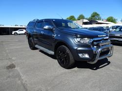 2015 Ford Ranger XLT Hi-Rider PX MkII 4x2 Metropolitan Grey