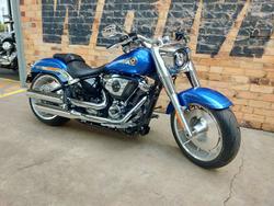 2025 HARLEY-DAVIDSON FAT BOY 117 (FLFB) ROAD BLUE BURST