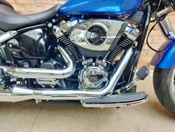 2025 HARLEY-DAVIDSON FAT BOY 117 (FLFB) ROAD BLUE BURST