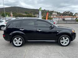 2008 Mitsubishi Outlander Platinum Edition ZG MY09 4X4 On Demand Black Mica