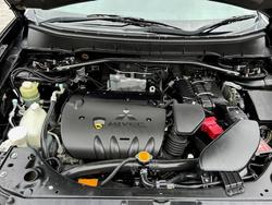 2008 Mitsubishi Outlander Platinum Edition ZG MY09 4X4 On Demand Black Mica