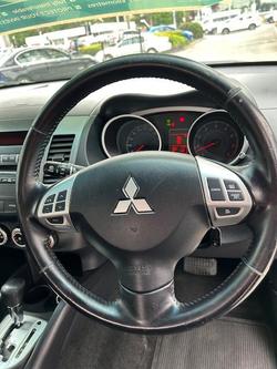 2008 Mitsubishi Outlander Platinum Edition ZG MY09 4X4 On Demand Black Mica