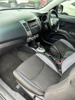 2008 Mitsubishi Outlander Platinum Edition ZG MY09 4X4 On Demand Black Mica