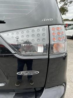 2008 Mitsubishi Outlander Platinum Edition ZG MY09 4X4 On Demand Black Mica