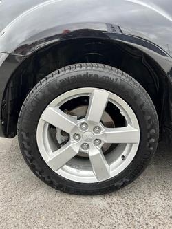 2008 Mitsubishi Outlander Platinum Edition ZG MY09 4X4 On Demand Black Mica