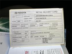 2016 Toyota Hilux SR GUN126R 4X4 Dual Range Glacier White