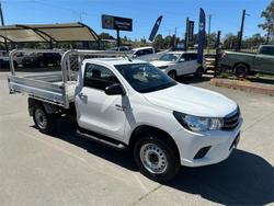 2016 Toyota Hilux SR GUN126R 4X4 Dual Range Glacier White