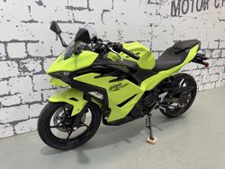 2025 Kawasaki Ninja 500 (EX500G) Ninja Green