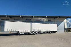 2024 Krueger Drop Deck Mezz Curtainsider B Double