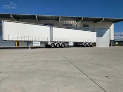 2024 Krueger Curtainsider Straight Deck B-Double Combination