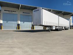 2024 Krueger Curtainsider Straight Deck B-Double Combination