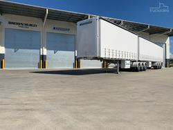 2024 Krueger Curtainsider Straight Deck B-Double Combination
