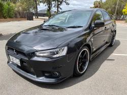 2014 Mitsubishi Lancer Evolution MR CJ MY14 Four Wheel Drive Grey