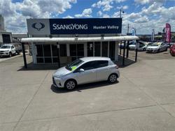 2017 Toyota Yaris Ascent NCP130R Silver Pearl