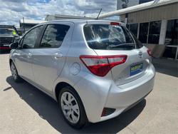 2017 Toyota Yaris Ascent NCP130R Silver Pearl