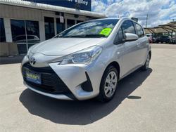 2017 Toyota Yaris Ascent NCP130R Silver Pearl