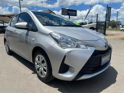 2017 Toyota Yaris Ascent NCP130R Silver Pearl