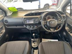 2017 Toyota Yaris Ascent NCP130R Silver Pearl