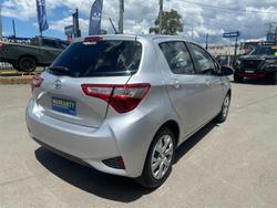 2017 Toyota Yaris Ascent NCP130R Silver Pearl