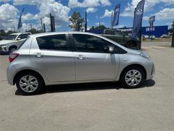 2017 Toyota Yaris Ascent NCP130R Silver Pearl