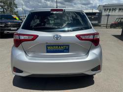 2017 Toyota Yaris Ascent NCP130R Silver Pearl