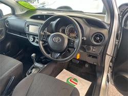 2017 Toyota Yaris Ascent NCP130R Silver Pearl