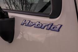 2024 Hino 300 616 Hybrid Pantech White