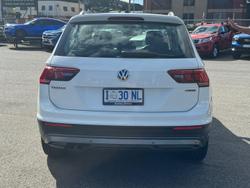 2019 Volkswagen Tiguan 132TSI Comfortline 5N MY19.5 Four Wheel Drive Pure White