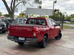 2017 Toyota Hilux Workmate TGN121R 4x2 Maroon