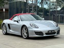 2014 Porsche Boxster 981 GT Silver