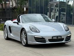 2014 Porsche Boxster 981 GT Silver