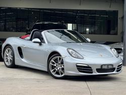 2014 Porsche Boxster 981 GT Silver