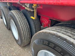 2012 CIMC Tri Axle Flat Top