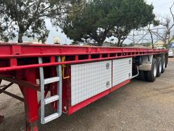 2012 CIMC Tri Axle Flat Top