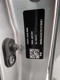 2022 Toyota Hilux SR GUN126R 4X4 Dual Range Silver Sky