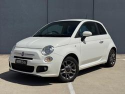 2014 Fiat 500 S Series 3 Gelato White