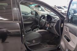 2015 Mitsubishi Triton GLS MQ MY16 4X4 Dual Range Black