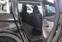 2015 Mitsubishi Triton GLS MQ MY16 4X4 Dual Range Black