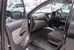 2015 Mitsubishi Triton GLS MQ MY16 4X4 Dual Range Black