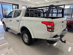 2017 Mitsubishi Triton GLX MQ MY17 4X4 Dual Range White