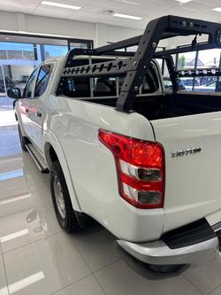 2017 Mitsubishi Triton GLX MQ MY17 4X4 Dual Range White