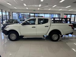 2017 Mitsubishi Triton GLX MQ MY17 4X4 Dual Range White