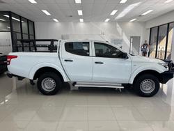 2017 Mitsubishi Triton GLX MQ MY17 4X4 Dual Range White