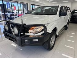 2017 Mitsubishi Triton GLX MQ MY17 4X4 Dual Range White