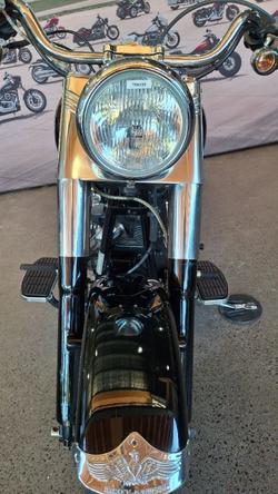 2002 Harley-davidson FLSTF FAT BOY Black