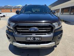 2021 Ford Ranger Wildtrak PX MkIII MY21.75 4X4 Dual Range Shadow Black
